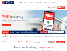 Tablet Screenshot of eves.co.nz